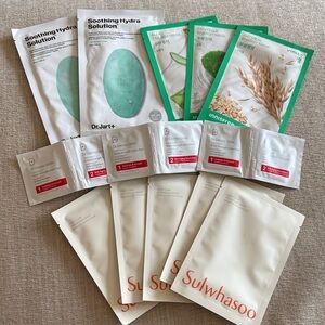Mask set - Dr. Jart+, Sulwhasoo, innisfree and Dr Dennis Gross - NWT